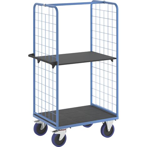eurokraft pro, Chariot à tablettes, avec panneaux grillagés sur (1/5)