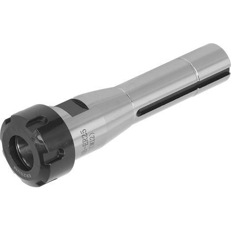 Porte-fraise R8-ER25 (M12) à filetage métrique pour fraiseuses à tourelle, mandrin de fraisage à cône Morse, pince et porte-outil. (1/5)