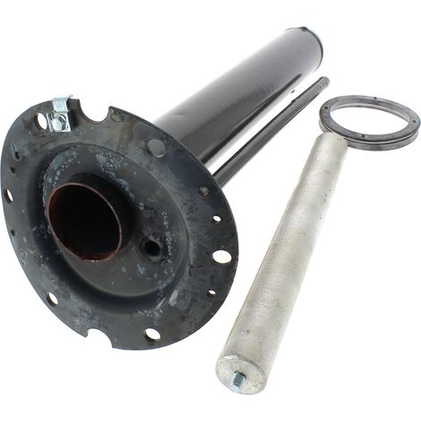 Heizkörper + Dichtung, 89785502 für Wassererhitzer de dietrich (1/2)