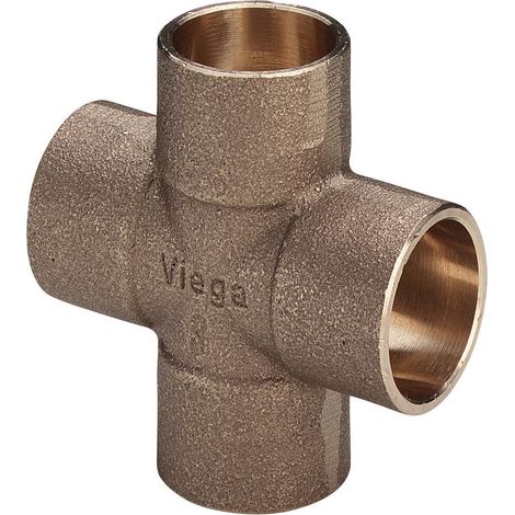 Viega Kreuzstück 94180 in 22mm Rotguss (1/2)