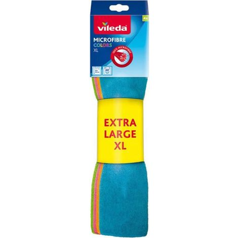 Reinigungstücher Spontex Mikrofaser mehrfarbig 36 x 34 cm