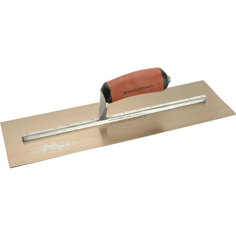 Marshalltown MPB165GSD MPB165GSD Pre-Worn PermaShape Finishing Gold S/S Trowel DuraSoft 16 x 5in M/TMPB165GSD (1/3)