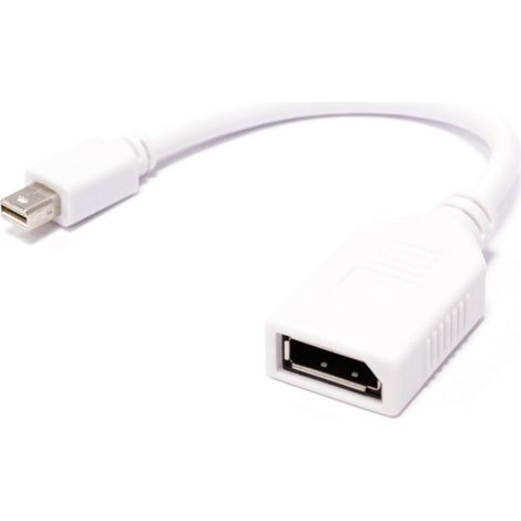 BeMatik - MiniDisplayPort-DisplayPort maschio a femmina adattatore