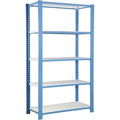Estantería SIMONOFFICE OFFICLICK 5/400 metal i.m. Azul/blanco (1/5)