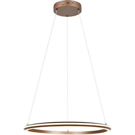 Suspension Amador brun moka Ø 75cm - 331019165 (1/3)