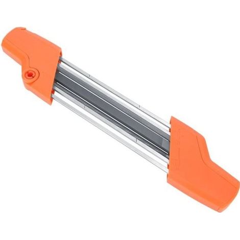 Lime d'affûteuse de tronçonneuse portable - STIHL 5605750 4303 - 5,2 mm - Fonction 2 en 1 - Compatible 3/8 po P et 0,325 (1/4)