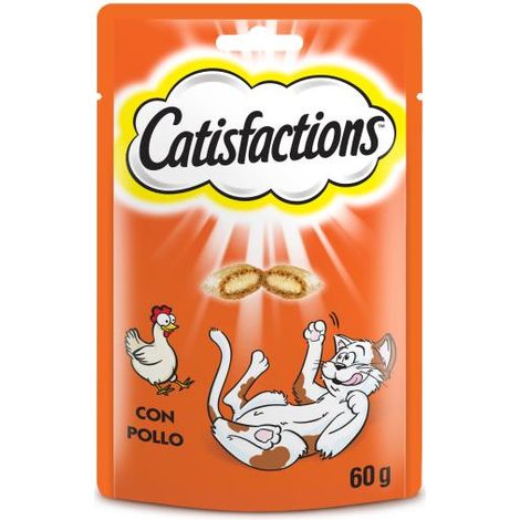 Catisfactions Pollo 60gr Premio para gatos