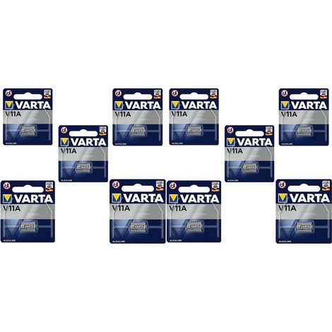 .10 piles Varta V11A.