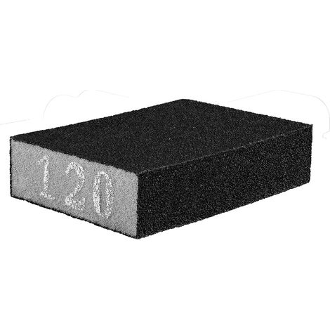 Éponge abrasive 70 x 25 x 100 mm, K120 (1/5)