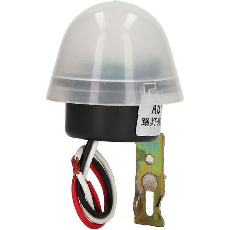 Wasserdichter 10-A-Dämmerungssensor mit Störungserkennung für Außenbeleuchtung, hochempfindlicher Lichtsensor 220 V (1/5)