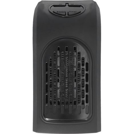 Chauffage d'appoint 400 W PTC en céramique, petit modèle à température constante et autorégulée, silencieux, grille métallique, prise UE 220 V