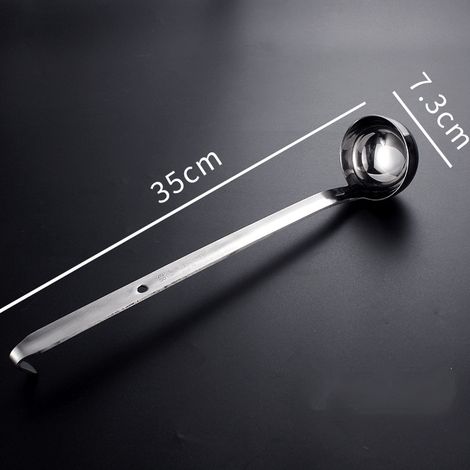 Louche monobloc en inox - Longueur 35 cm -, Argent (1/5)