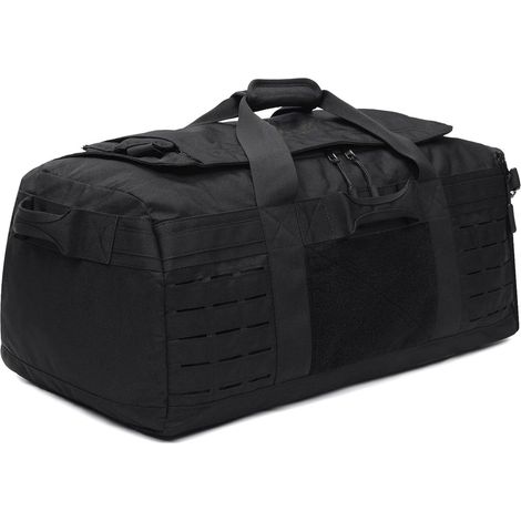 Grand Sac de Sport en Nylon 900D Durable pour Voyage et Camping avec Sangles Réglables 50 L (57 33 22) (1/5)