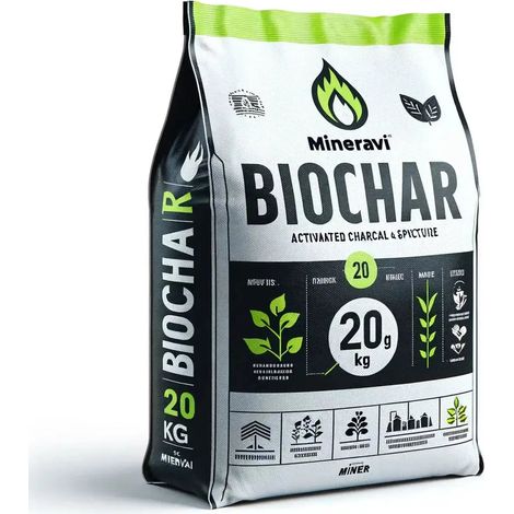 Biochar Carbon Activo Actiforce - Saco 15 litros
