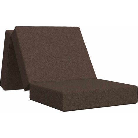 Klappsofa Bett 75 x 63 x 45 cm Taupe vidaXL (1/5)