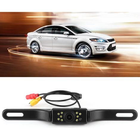 Caméra de recul avec angle de vision de 149°, étanchéité IP69 et 9 LED pour voiture, camion, camping-car et poids lourd (1/5)