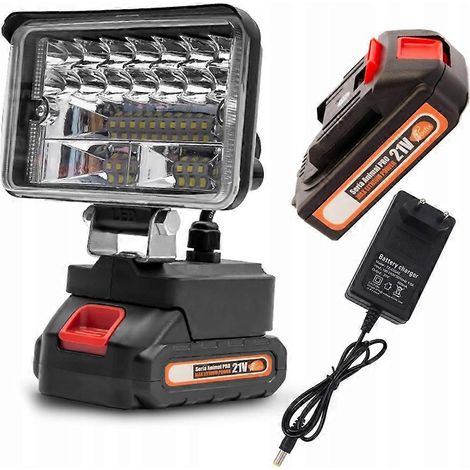 Lampe rechargeable Rosfix 4" Animal Pro Series – 1 batterie 1,5 Ah LED SMD 3030, tête rotative à 180° ( ) (1/5)