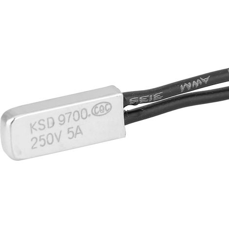 2-teiliger KSD9700-Thermostat (normalerweise geschlossen), 75℃-Thermoschutz zur Temperaturregelung (1/5)