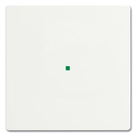 Enjoliveur 1 Touche 1 Led Futur Blanc Mat 2CKA006220A0601 ABB BJE520433