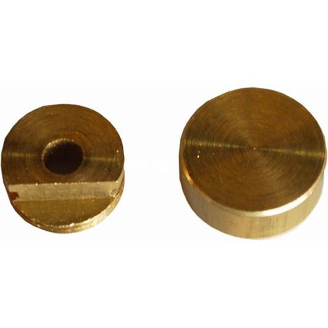 FPLUS sujeta-lunas liso 2-6 mm laton , Sujeta lunas de 2- 6 mm. laton liso
