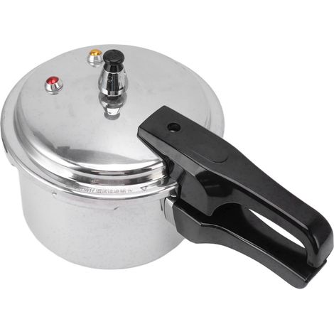 Autocuiseur 3 litres en alliage d'aluminium, fond de 18 cm, mini-autocuiseur 3L pour cuisinière à gaz (1/5)