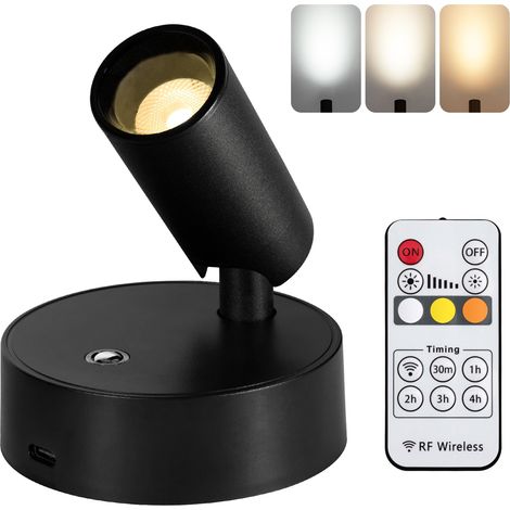 Applique murale à chargement sans fil, spot magnétique, encastrable USB, applique murale pour chambre, lampe LED murale pour tableau (1/5)