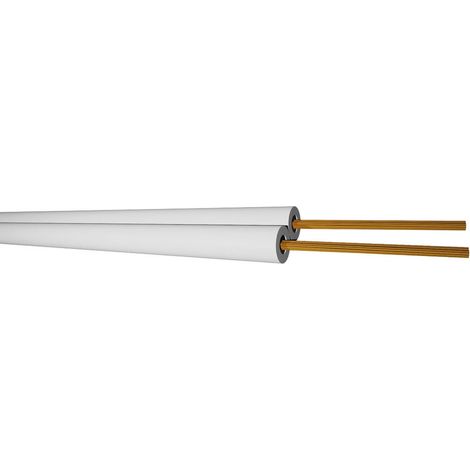 Rollo de cable paralelo 2x0.75mm blanco GSC 3902939 (1/2)