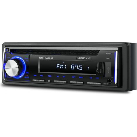 Autoradio Muse M-1229 DAB 160 Watts  - DAB+/FM RDS - USB, SD/MMC/ AUX 4 X 40 Watts