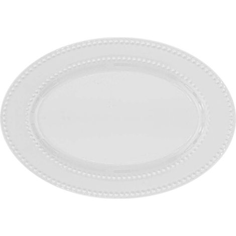 Piatto ovale perle 33x23cm - Sg secret de gourmet (1/2)