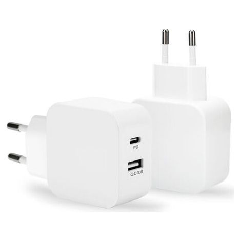 1pcs Chargeur rapide, adaptateur secteur pour iPhone, chargeur de type C, chargeur USB, prise C, compatible avec les séries iPhone 15/14/13/12/11, Pad/Xperia /Galaxie/Android, etc. (1/5)