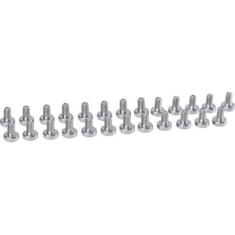 Vis,quadro system,seul-autotaraudeuse,pour coffret métallique,M6x10mm,25pièces)