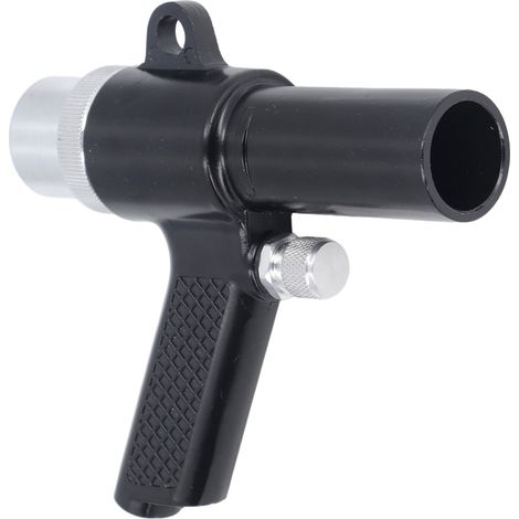 Pistolet à air comprimé à double usage avec aspiration et soufflage, outil de nettoyage pneumatique avec différents embouts. (1/5)