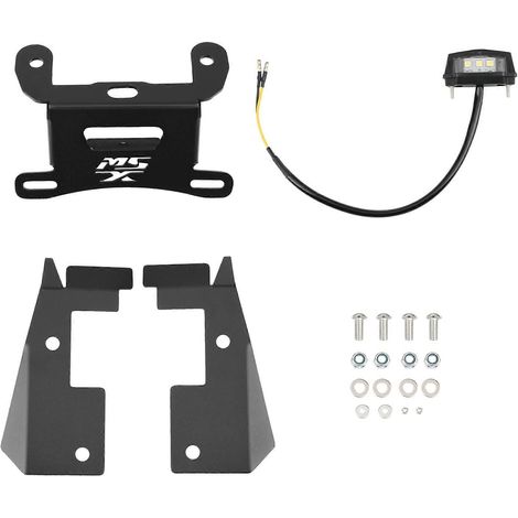 Kennzeichenhalterung mit integriertem LED-Rücklicht und abnehmbarem hinteren Kotflügel für HONDA MSX125 Grom/SF Motorrad MSX125SF 2016-2020 (1/5)