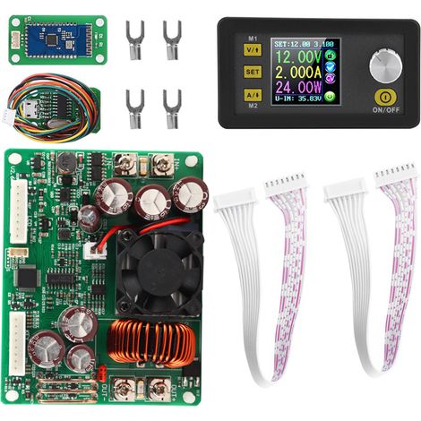 Module d'alimentation programmable DPS5020 abaisseur CC-CV, convertisseur abaisseur avec écran LCD couleur, régulateur de tension constant 50V 20A (1/5)