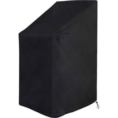 Waterproof Stackable Garden Chair Cover YANGBAGA 65 x 65 x 80/120 cm Black
