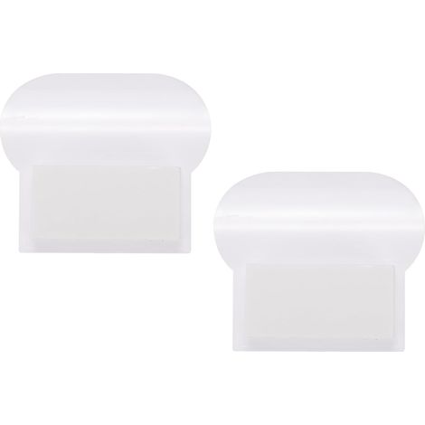 Toilette Couvercle Lifter Toilette Siège Lifter Blanc 2 Pcs (1/5)