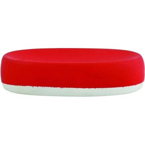 Porte savon céramique CAGLIARI Rouge MSV