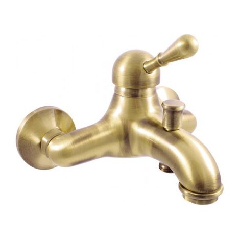 Mitigeur baignoire mural LABE laiton bronze-Bronze-Bronze-- (1/2)