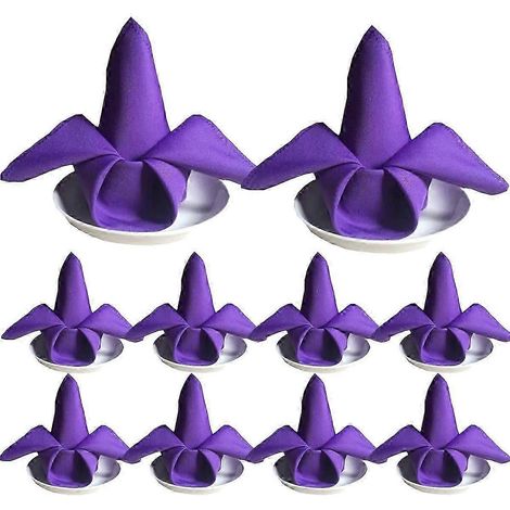 Serviettes de table carrées en coton doux et résistant, idéales pour un usage quotidien, les fêtes et les restaurants. Bleu gris. (1/5)