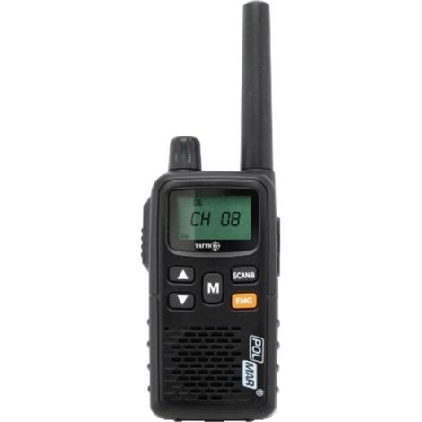 Polmar TATTICO Ricetrasmettitore PMR446 8+8 Canali 446.00 - 446.093 MHz - PM001010