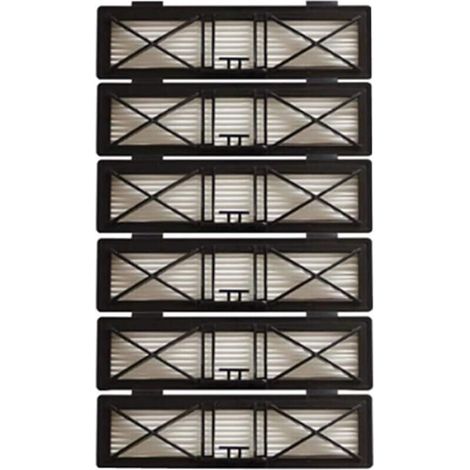Lot de 6 filtres HEPA pour Neato Botvac D7 D3 D4 D5 D6 D70 D75 D80 D85 pour Neato Botvac 75e 80 85 filtres pièces aspirateur (1/5)