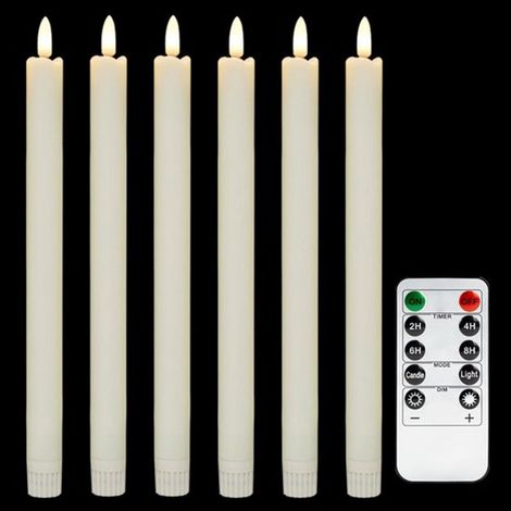 6 velas LED - Velas - Velas con llama dinámica (1/5)