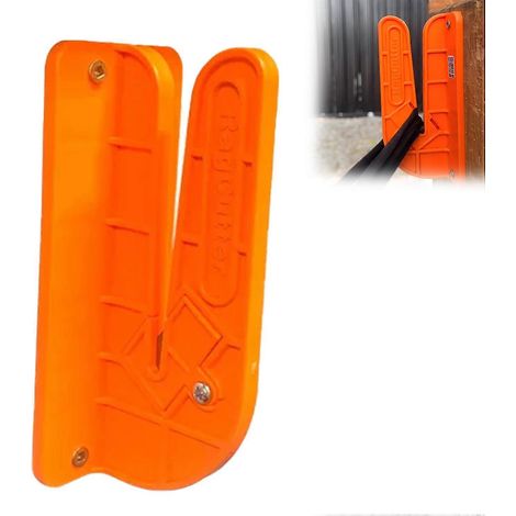 Coupe-chiffons mural pour une coupe rapide et sûre - le coupe-chiffons orange pour tissus, ficelle, corde, attaches et plus encore [jkw] (1/5)