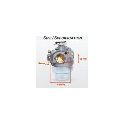 Carburateur pour moteurs et tondeuses à gazon Honda GCV160, GCV135, GC160, GCV160-OHC kit d'accessoires pour carburateur de tondeuse à gazon GCV 160, comprenant joint, bougie d'allumage et filtre à a (1/5)
