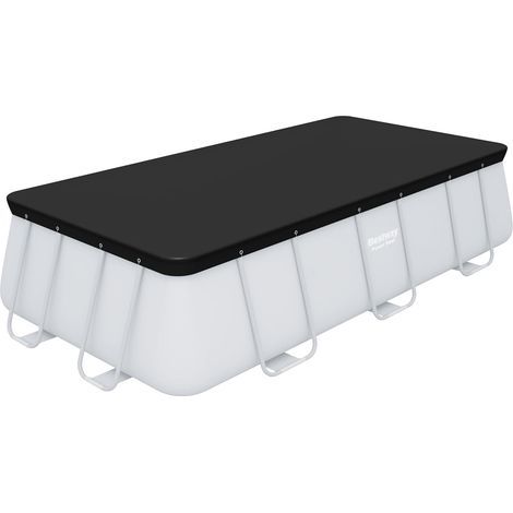 All-Season Cover 396x185cm for Rectangular Above Ground Power Steel Pool - Winter Protection (1/5)