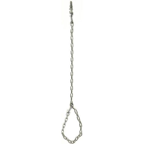 catena spessa 100x3x0,3 cm: Catena cromata da toelettatore modello Premium per cani e gatti