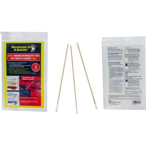 Lot de 3 testeurs pour carburant – Kit testeur pour moteurs 2 et 4 temps – Vérification qualité carburant rapide – Utilisation simple avec notice (1/2)