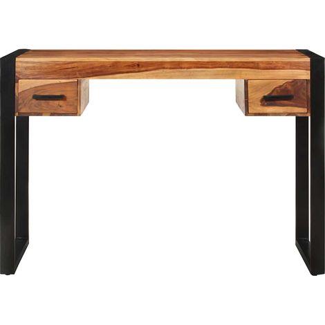 Maison Exclusive - Schreibtisch mit 2 Schubladen 110x50x77 cm Mas (1/5)