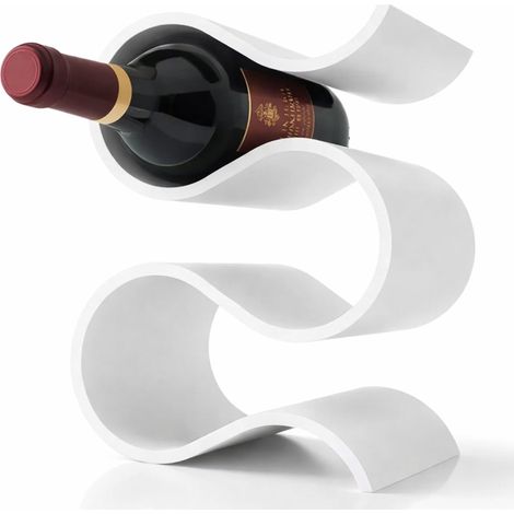 Weißweinregal für 4 Flaschen, minimalistischer Organizer S