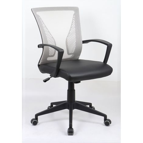 Sedia da ufficio Sedia da scrivania Offilo PU 92x48x46 - VCM